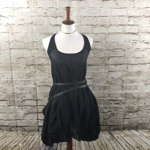 || All Saints || Black Delia Parachute Dress US4